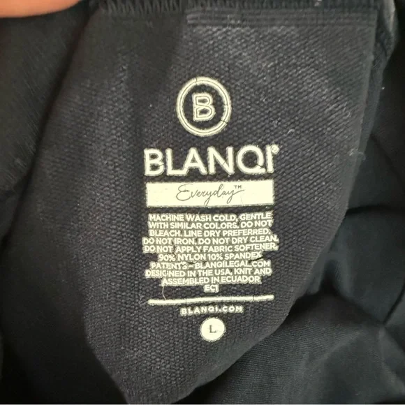 Blanqi Maternity Navy Blue Leggings- Size L - Picture 4 of 4